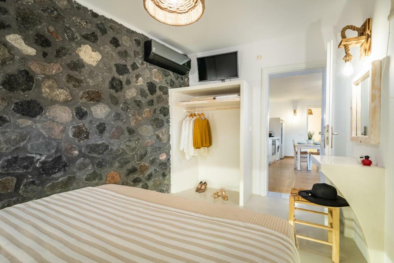 Klimata House - Private Jacuzzi Pool & Bbq Villa Vlychada Ngoại thất bức ảnh