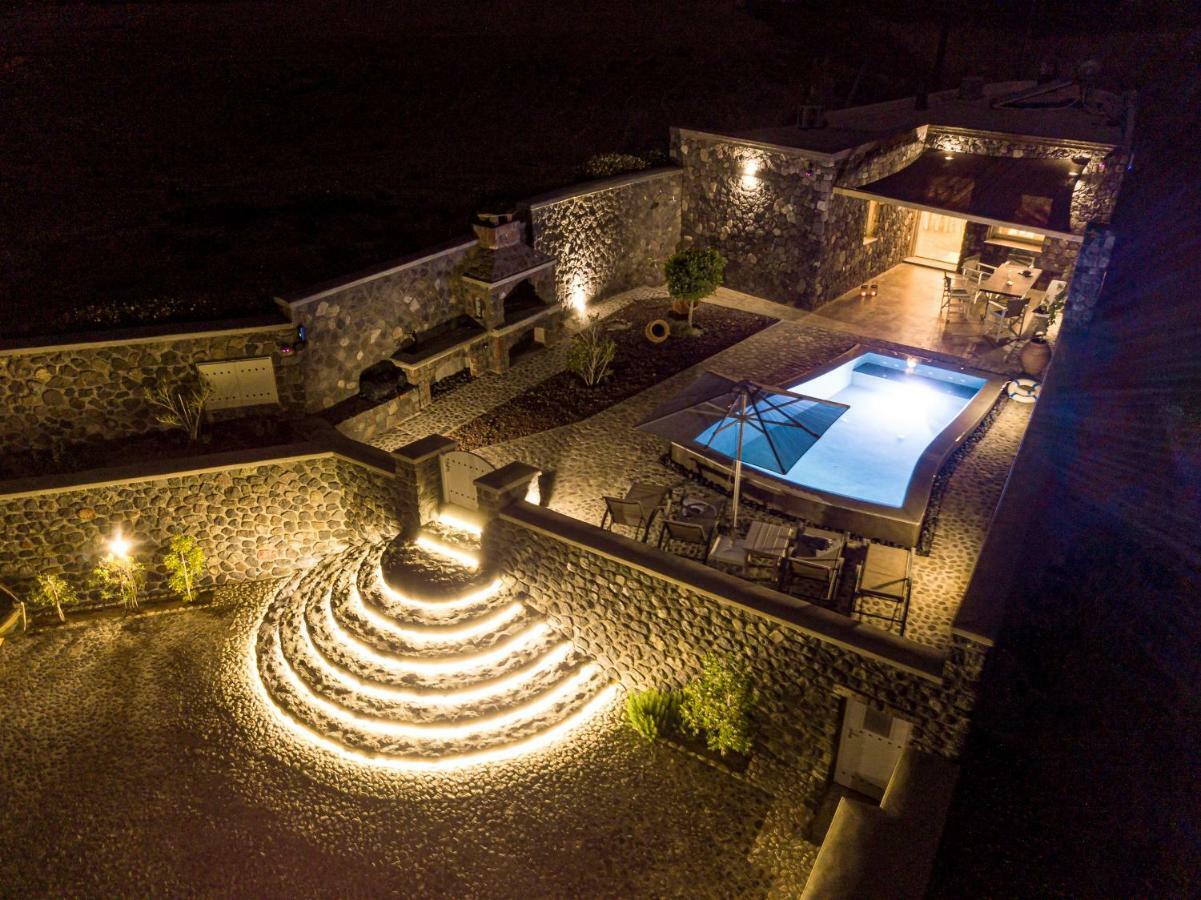 Klimata House - Private Jacuzzi Pool & Bbq Villa Vlychada Ngoại thất bức ảnh